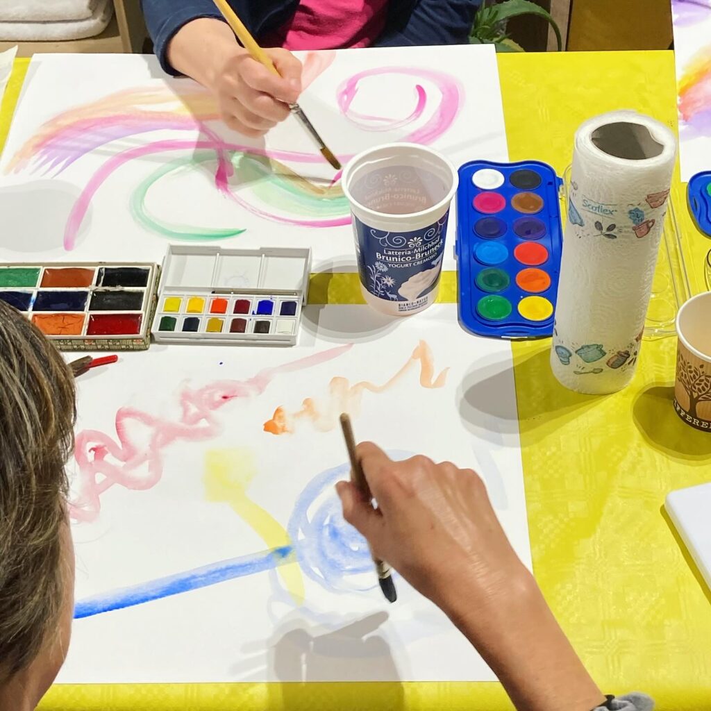 Laboratorio artistico Respirando i colori dei sensi