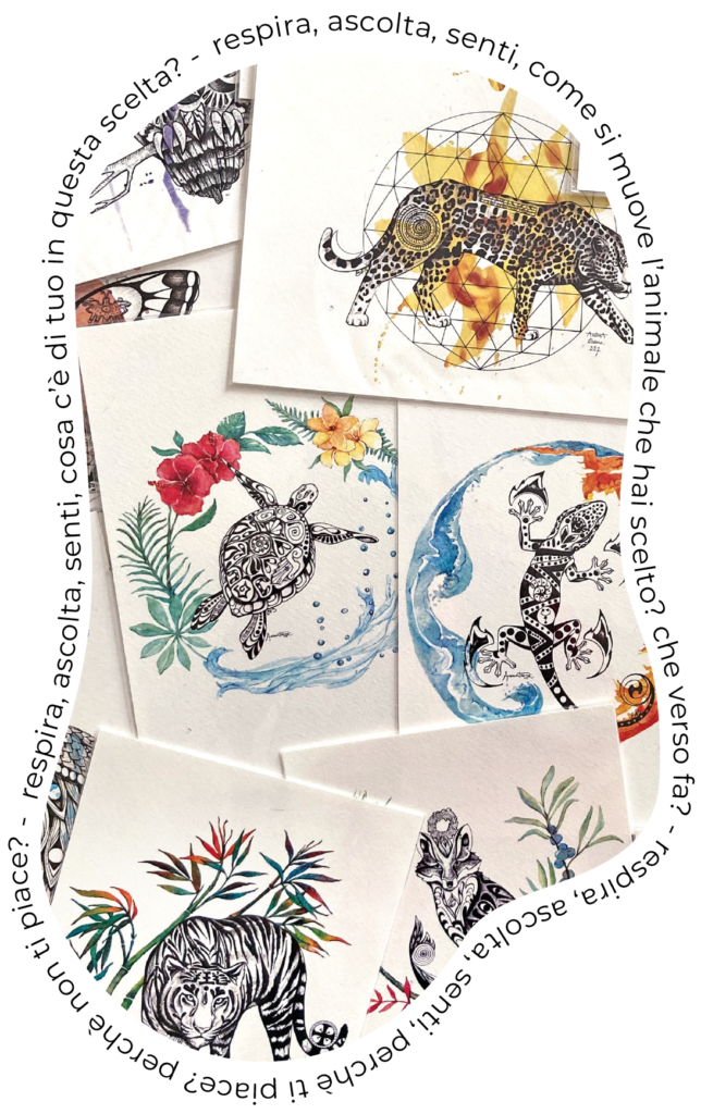 illustrazioni di animali guida